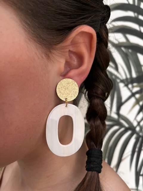 Boucles d'oreilles clips Le Touquet-Paris-Plage