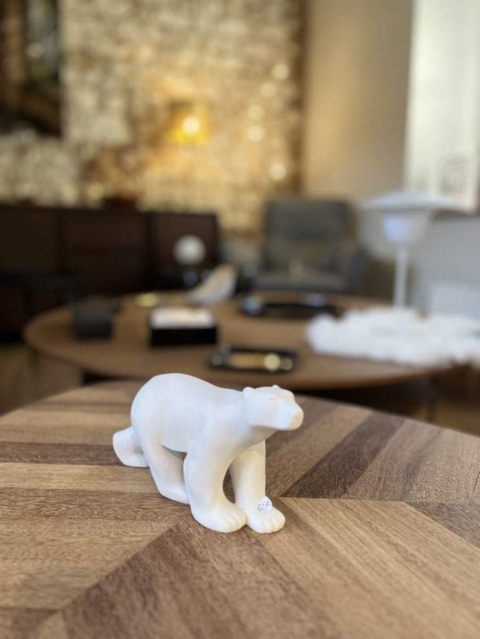 Ours Pompon doré Le Touquet-Paris-Plage