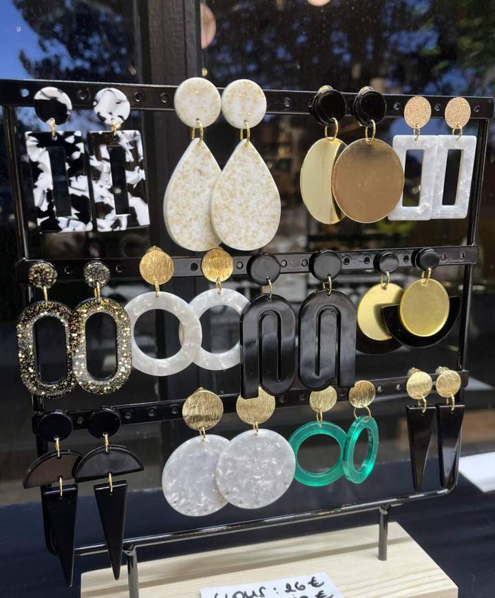 Boucles d'oreilles clips, Le Crotoy